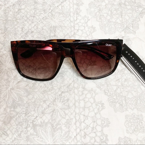 Quay Australia | Accessories | Nwt Quay Incognito Tortoise Sunglasses Fade Lenses | Poshmark